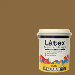 TAJAMAR - Pintura Látex Acrílico Mate 1 galón(es) Amarillo Ocre
