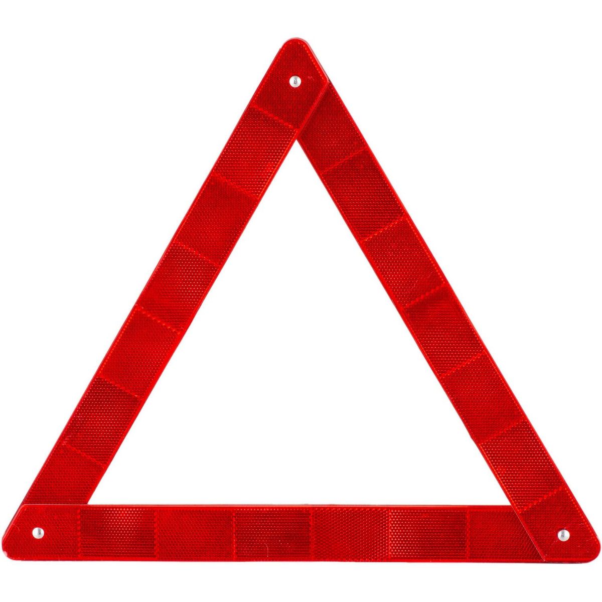 AUTOSTYLE - Triángulo Reflectante Autostyle 40x40x40 cm Seguridad Vial Rojo