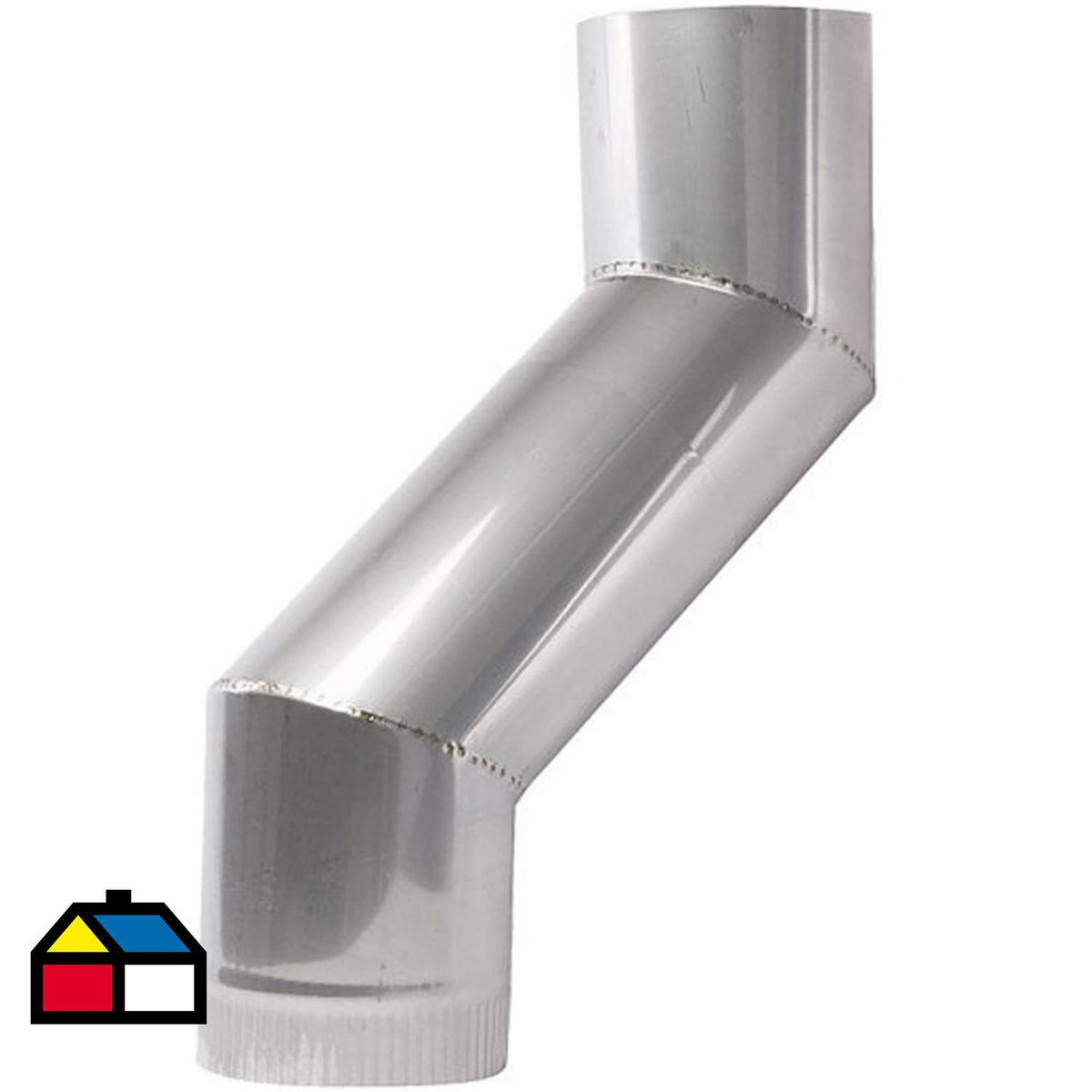 BOSCA - Juego Codo Y Contracodo Acero Inox 6"X135º