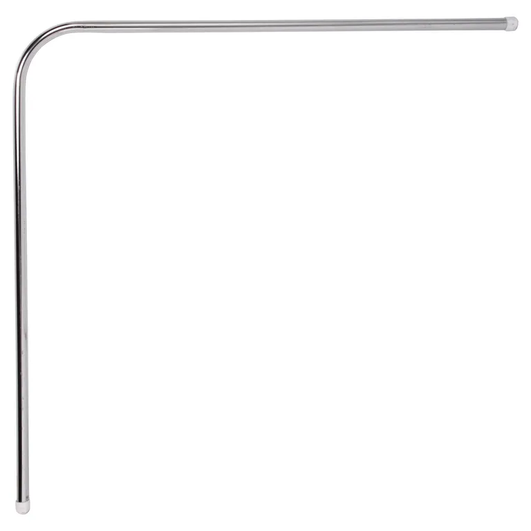 Barra curva cromada 0,75mt x 1,75mt