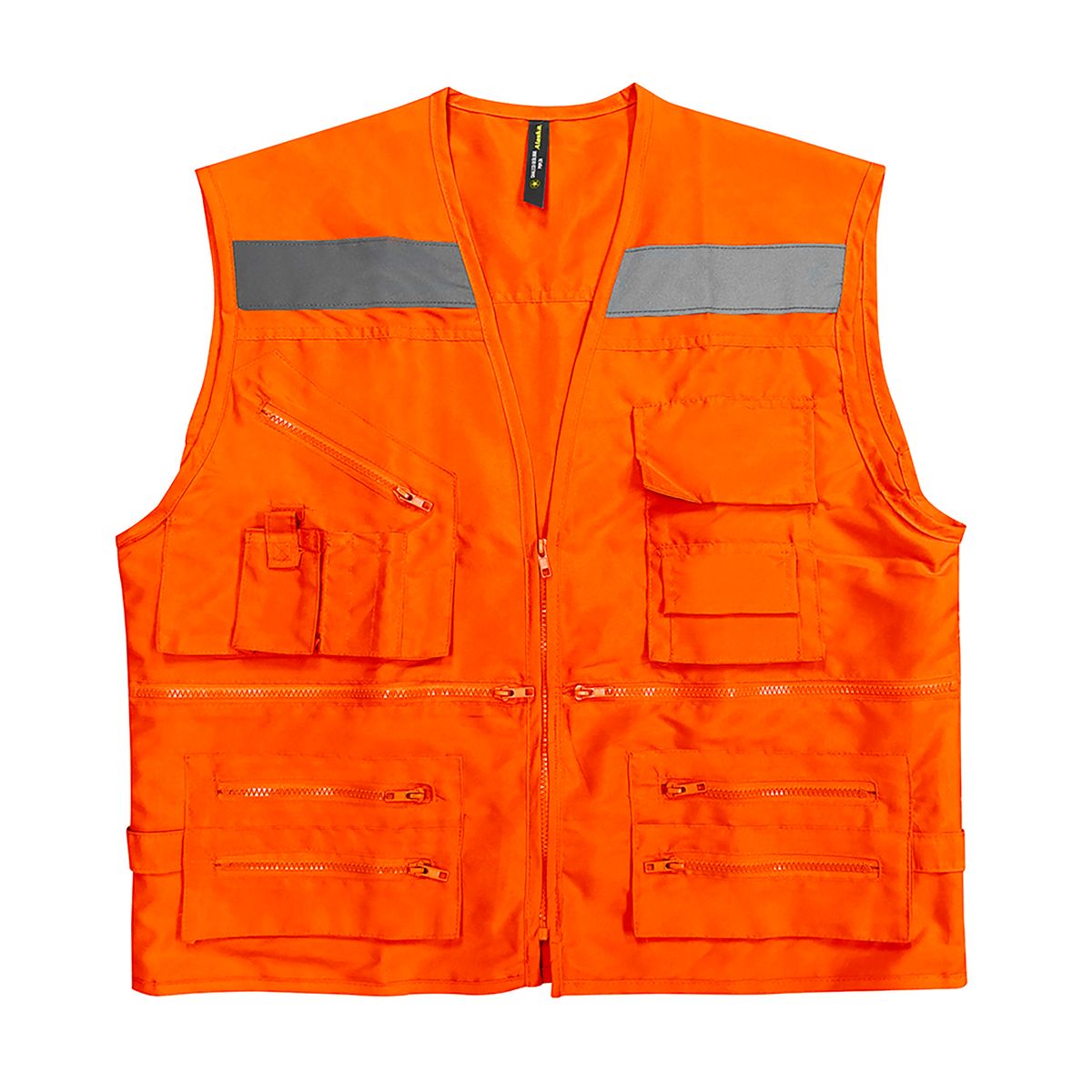 ALASKA - Chaleco Reflectante Geólogo Naranjo