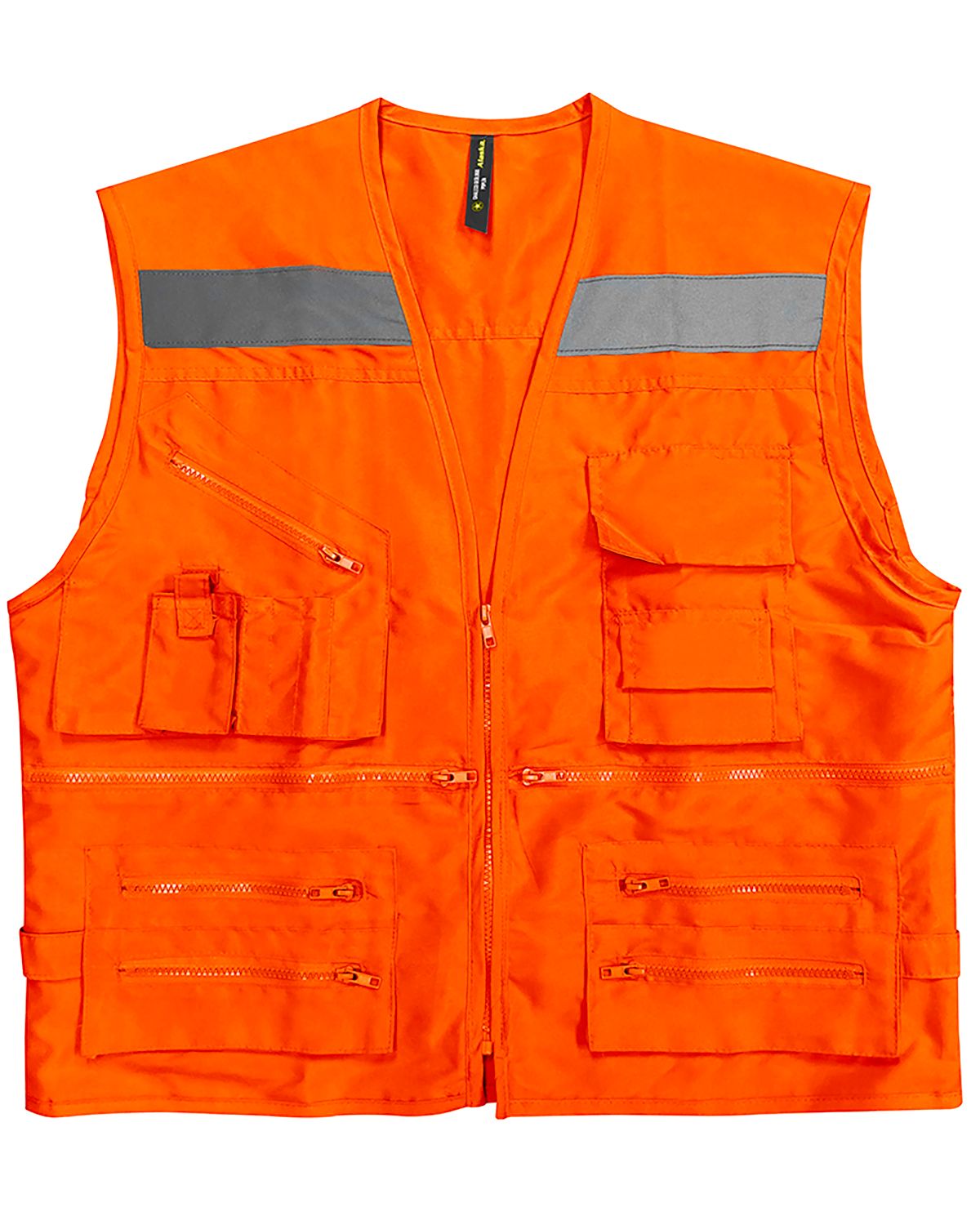 Chaleco Reflectante Geólogo Naranjo Sodimac Falabella