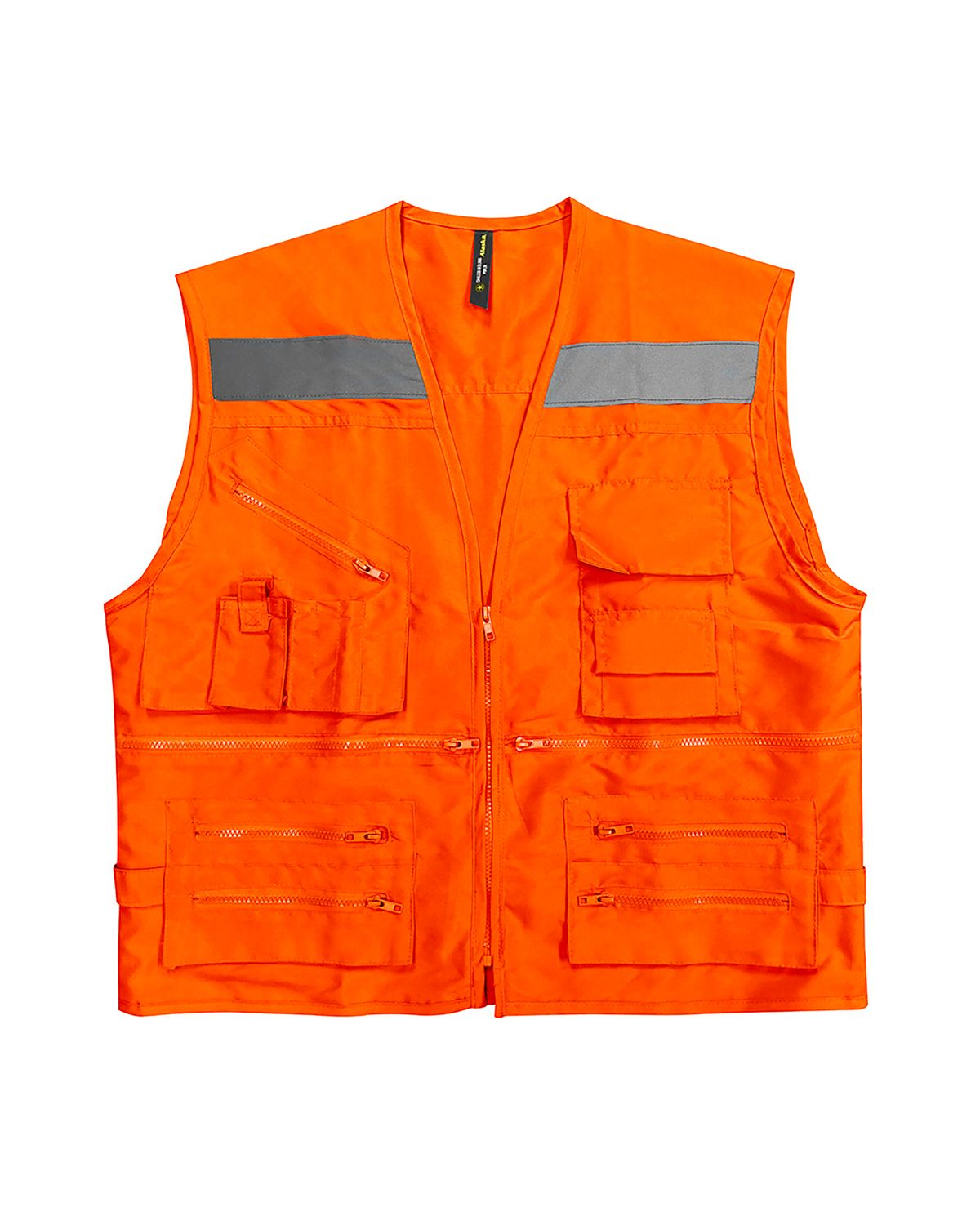 Chaleco Reflectante Fabrica De Ropa Naranjo CHALECO REFLECTANTE
