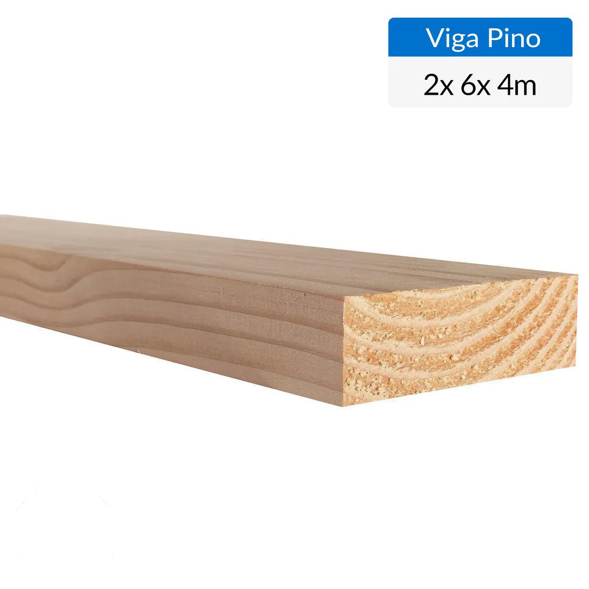 GENERICO - Viga pino Oregón cepillado 2 x 6 x 4 m