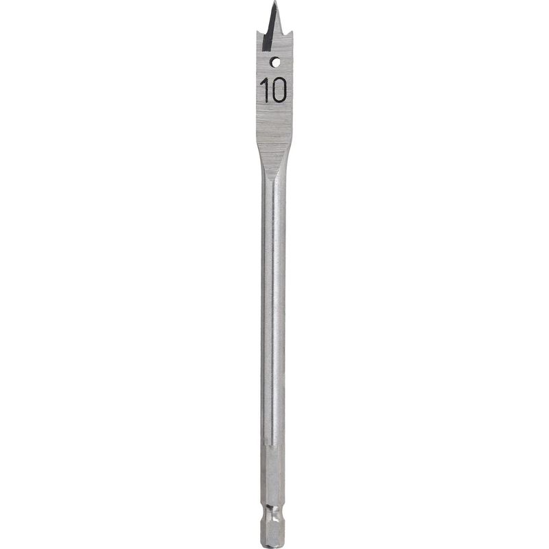 BAUKER - Broca paleta para madera 10x150 mm centradora
