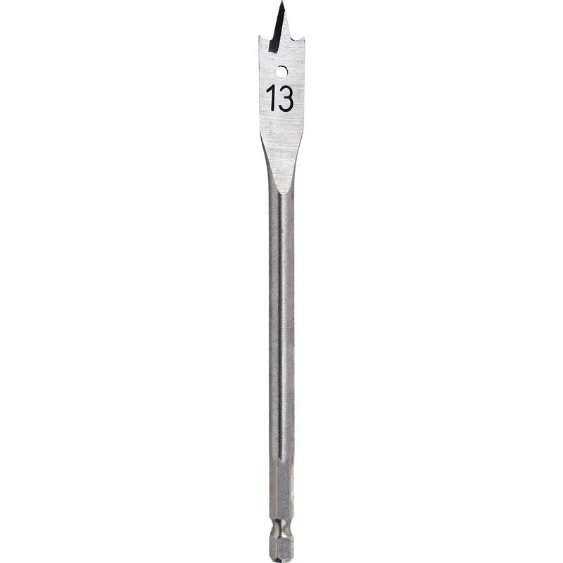 BAUKER - Broca paleta para madera 13x150 mm centradora