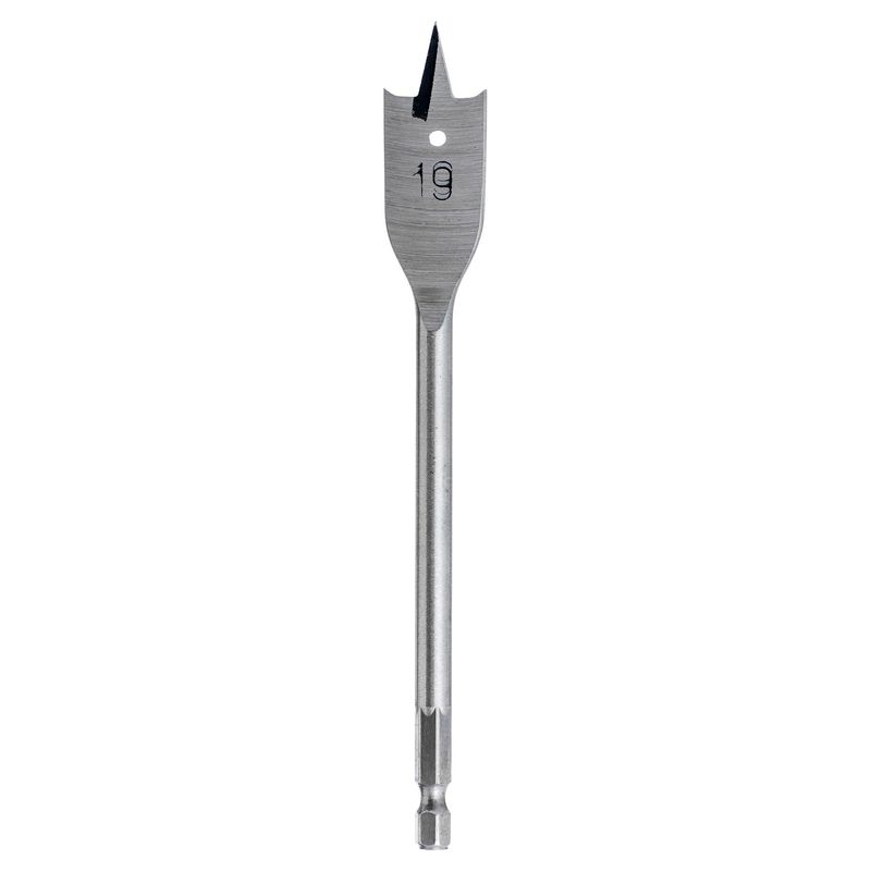 BAUKER - Broca paleta para madera 19x150 mm centradora