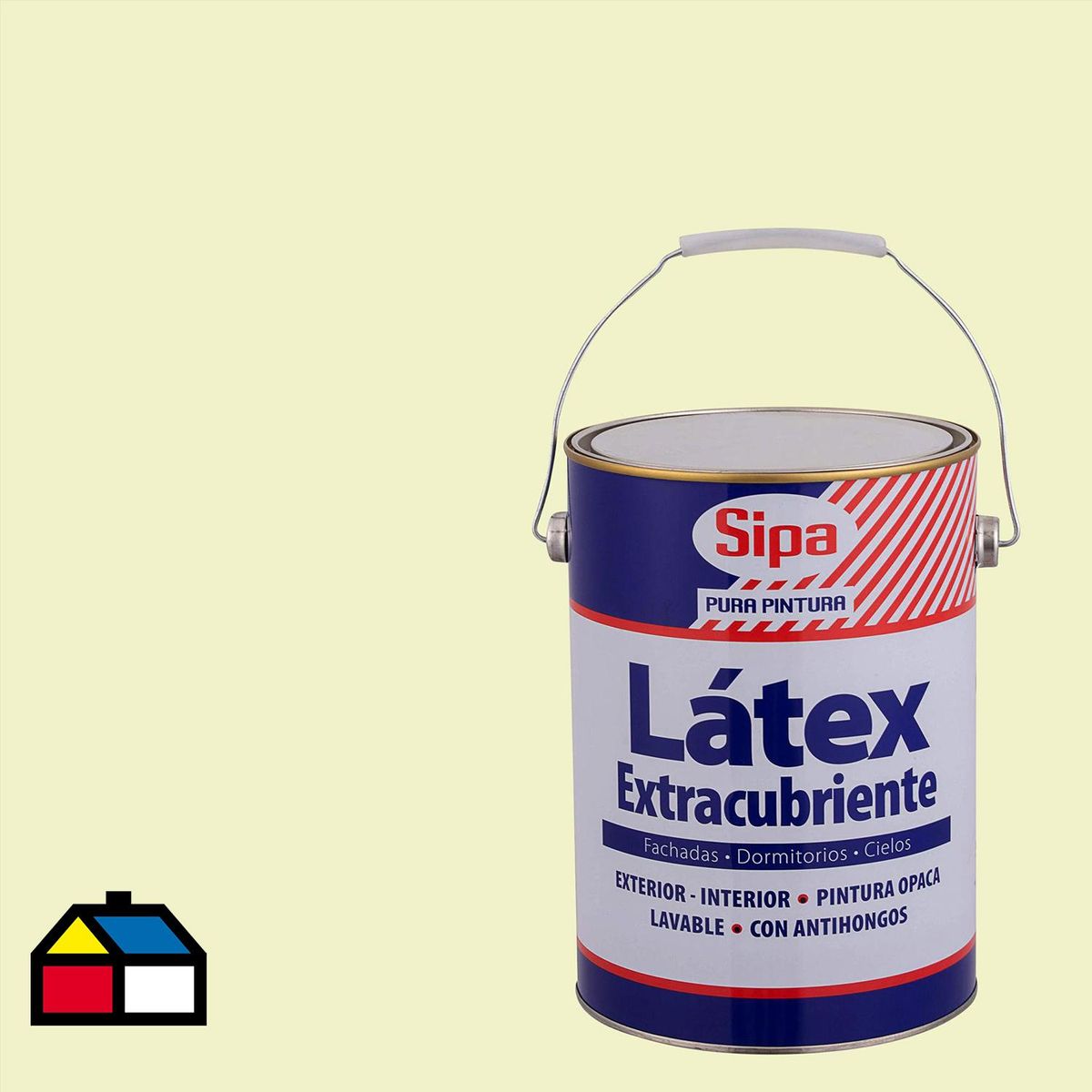 SIPA - Pintura Látex Extracubriente Mate 1 galón(es) Blanco Invierno