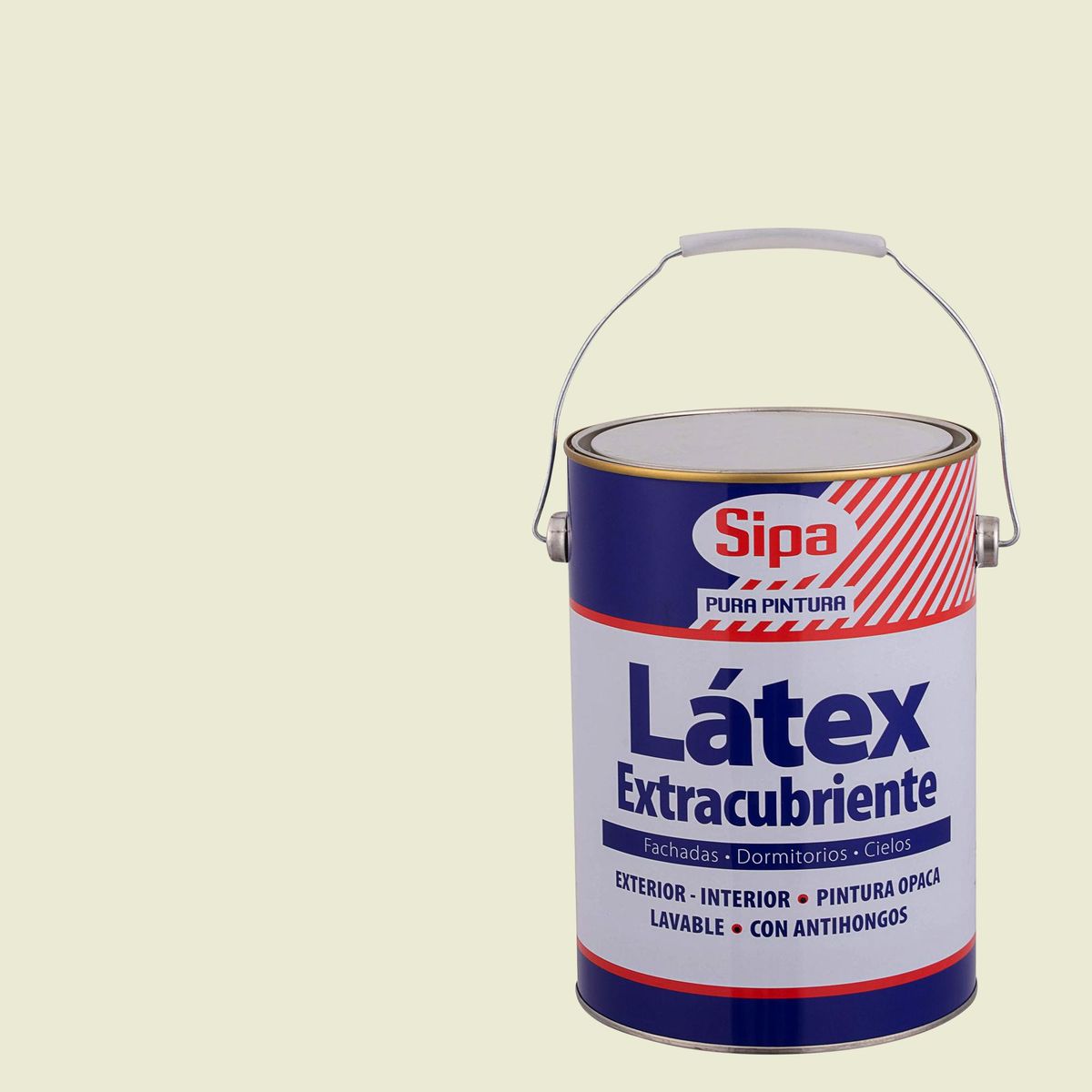 SIPA - Pintura Látex Extracubriente 1 galón(es) Mate Blanco Hueso