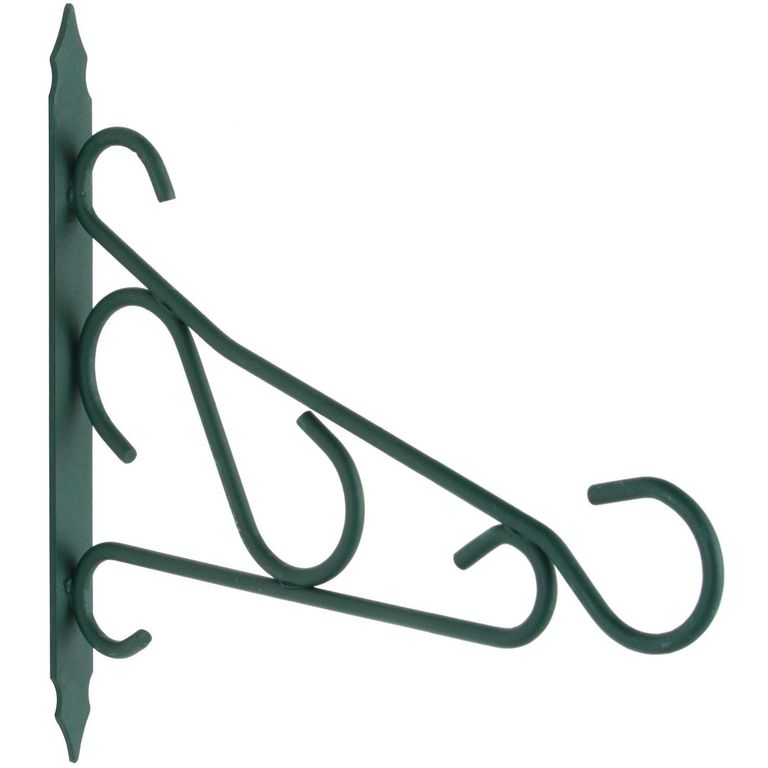 Colgador Mural Metálico Para Maceteros 25 Cm Decoración Hogar