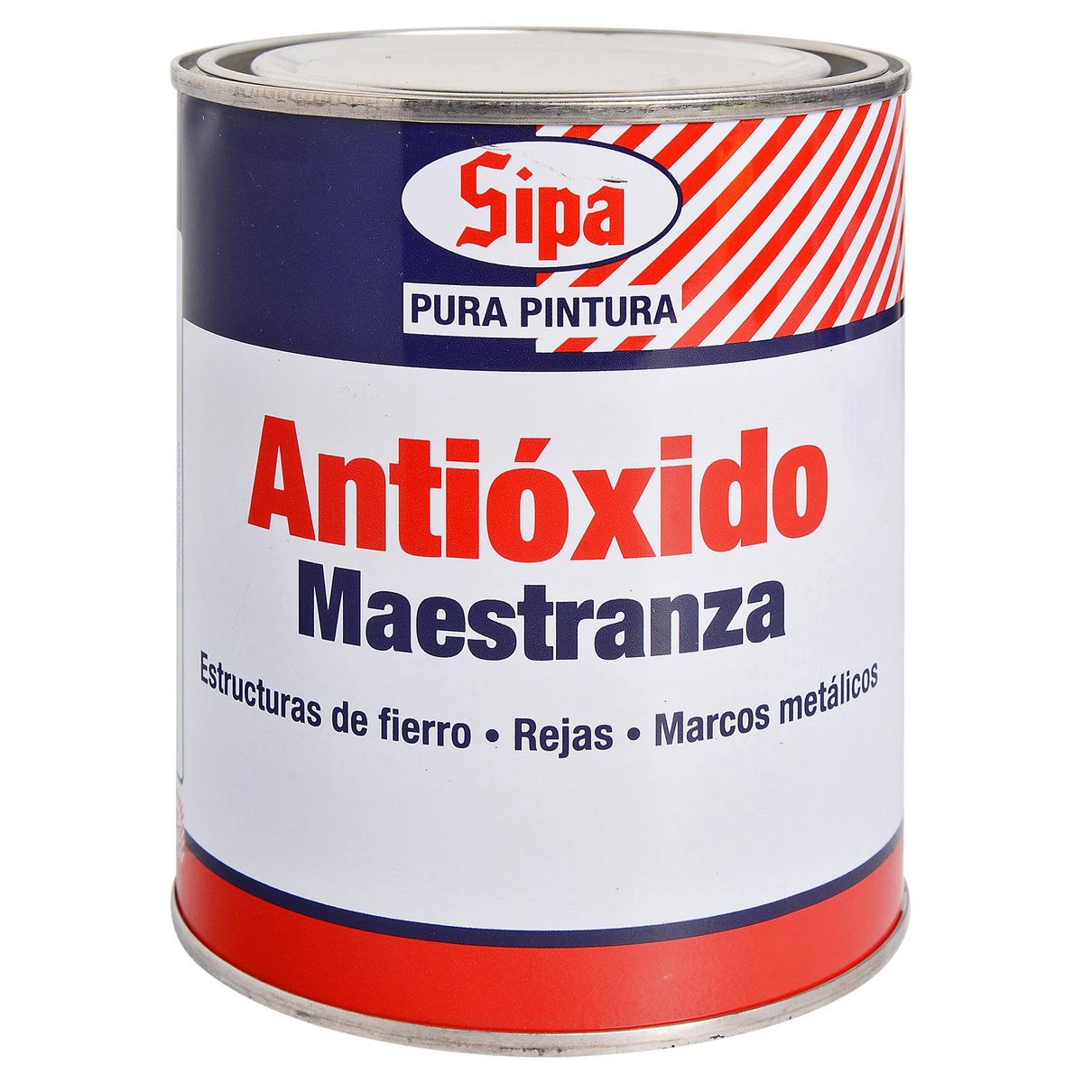 SIPA - Antióxido Tarro 0.25 galón(es) Mate Negro maestranza