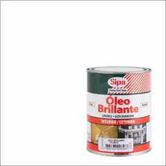 SIPA - Óleo Brillante 0.25 galón(es) Blanco
