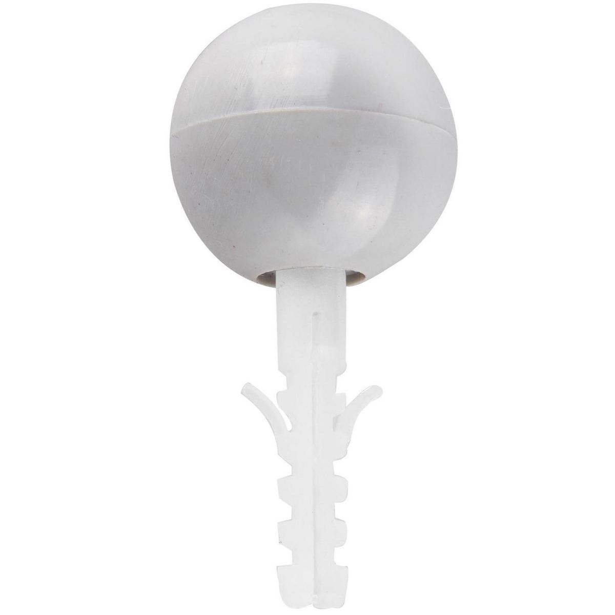 DVP - Tope para puerta esférico gris