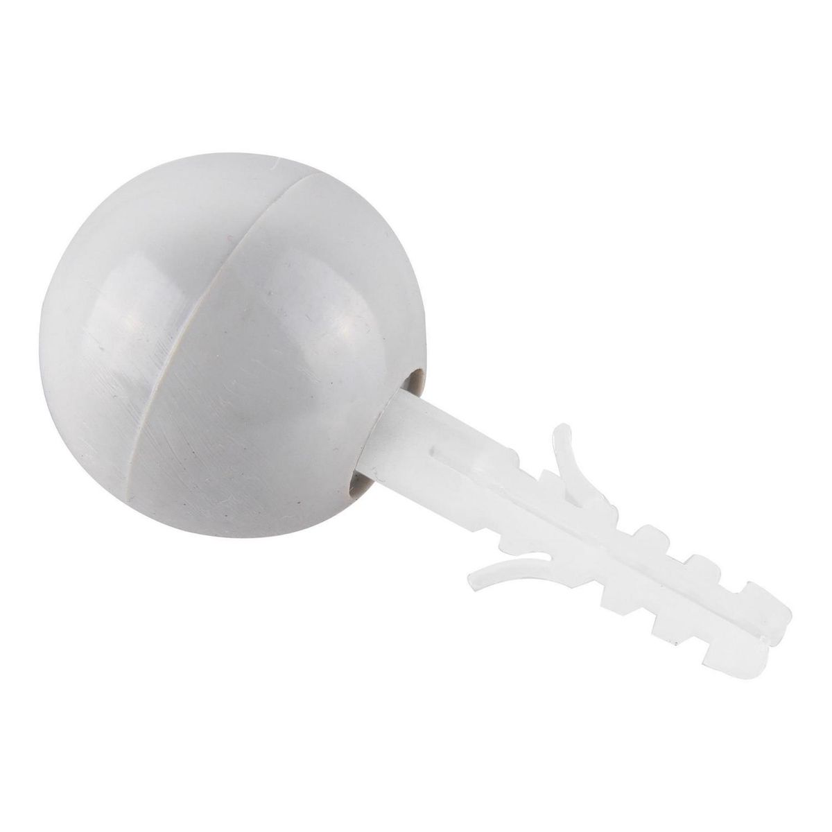 DVP - Tope para puerta esférico gris