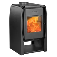 Estufa Leña Nordic 380 Gris Charcoal