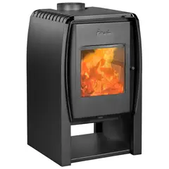 AMESTI - Estufa Leña Nordic 380 Gris Charcoal