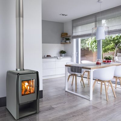 Imagen 2 del producto Estufa Leña Nordic 380 Gris Charcoal