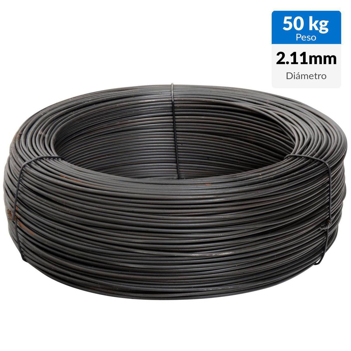 INCHALAM - Alambre Acero Recocido #14/50 Kg 2.11 mm Negro