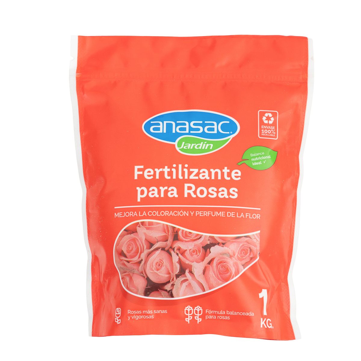 ANASAC - Fertilizante para Rosas 1 kg bolsa