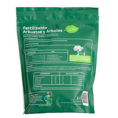Imagen 2 del producto Fertilizantes Arbustos y árboles 1 kg bolsa
