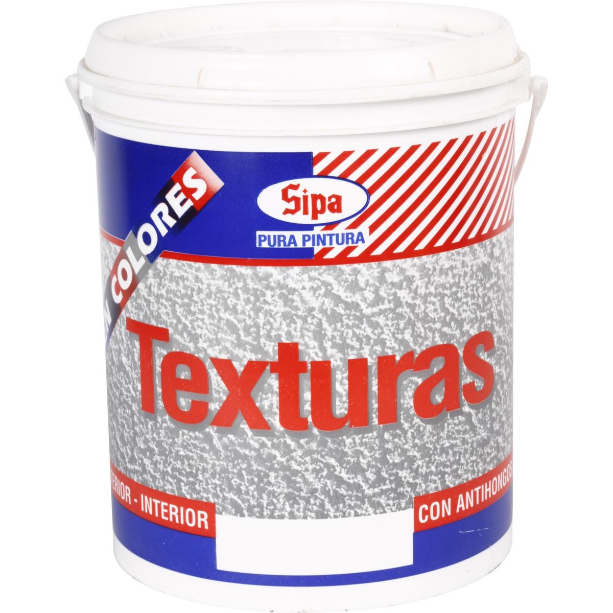 SIPA - Revestimiento texturado fino 1 gl blanco
