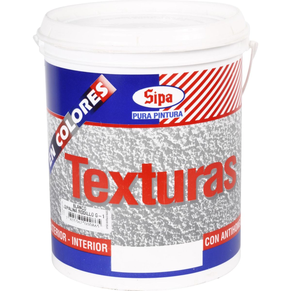 SIPA - Revestimiento texturado rodillo 1 gl blanco