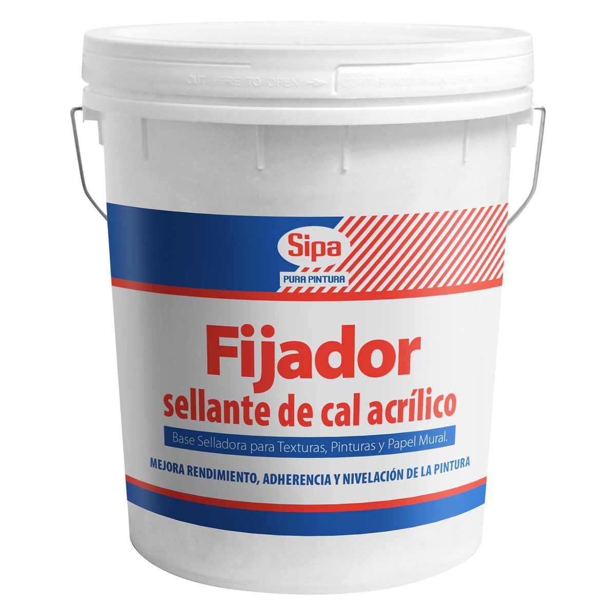 SIPA - Fijador Sellante Sipa 5 Galones para Muros y Superficies Porosas