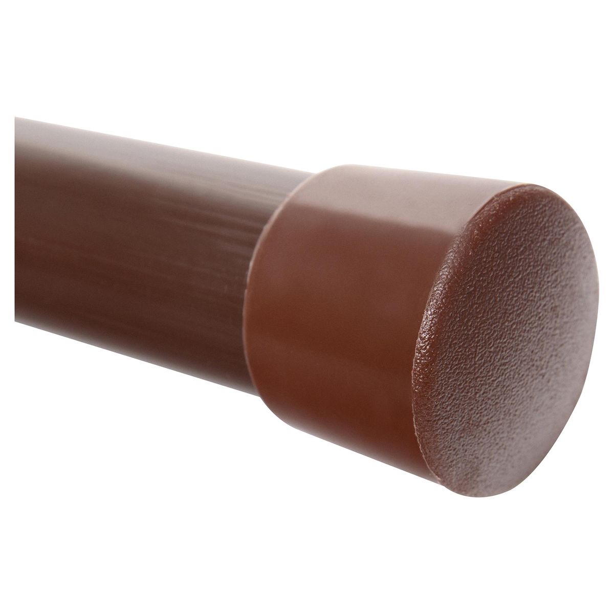 DVP - Barra para clóset estándar 1,2 m café