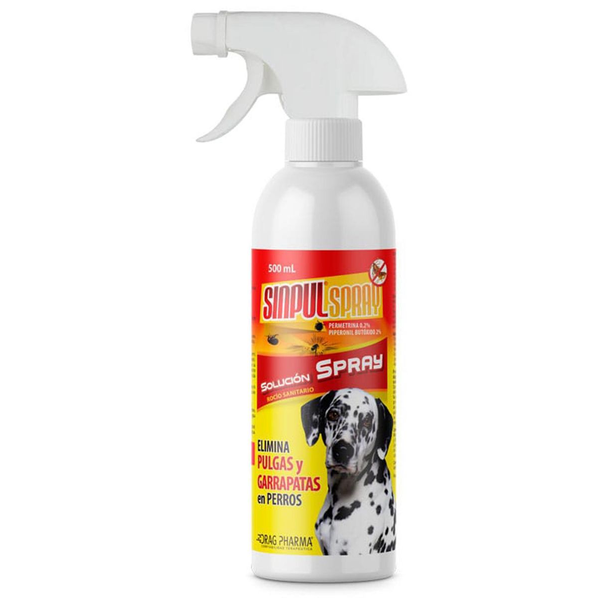 DRAG PHARMA - Rocío sanitario para perro 500 ml