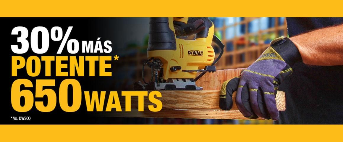 Sierra Caladora Eléctrica 650W DEWALT