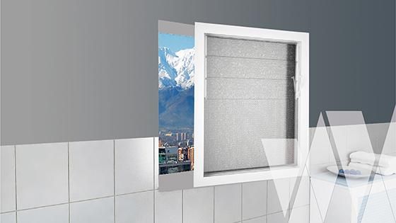 Ambientación ventana celosía PVC Klassik