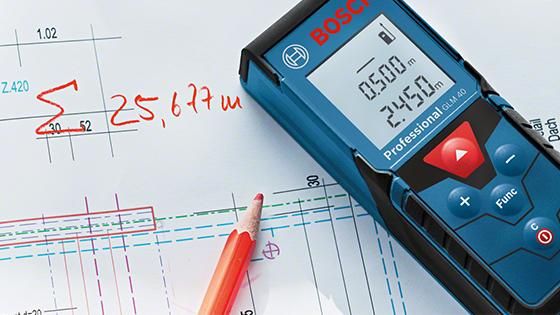 Medidor Láser con Alcance de 40 metros Bosch GLM 41