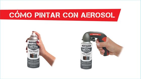 aerosol, pintura aerosol, spray, pintura spray, comfort grip, gatillo, gatillo spray, multiusos, rust oleum, ultra cover, montana, mtn, colores