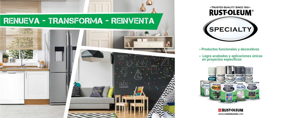 pinturas especiales, spray, aerosol, pintura metalica, rust oleum, montana, mtn