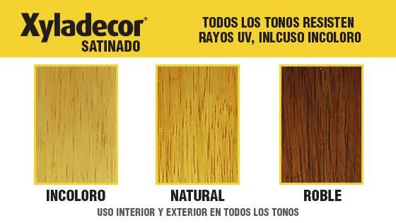 xyladecor satinado protector madera