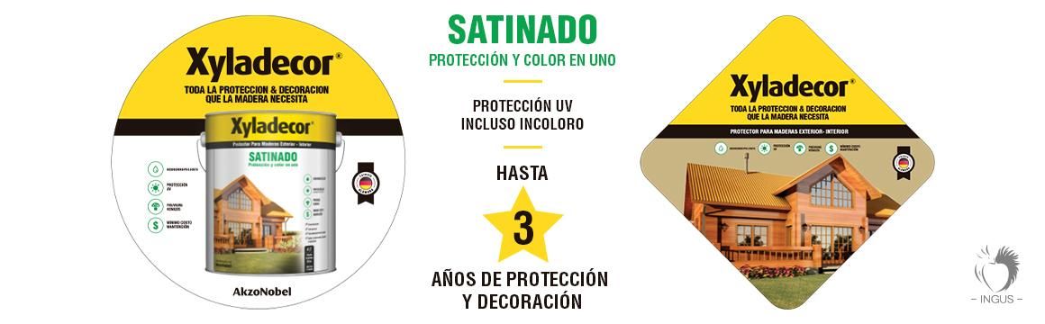 XYLADECOR SATINADO PROTECTOR MADERA