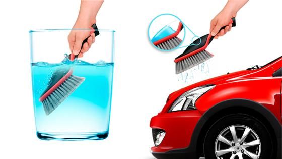 Camara de agua y shampoo