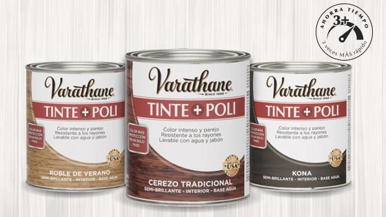 tinte madera, pintura madera, tinte poli, poliuretano, barniz, varathane, rust oleum, madera, protección madera
