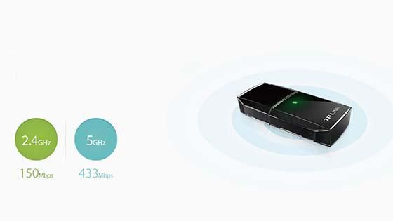 MKP TARJ ADAPT AC600 USB DUAL