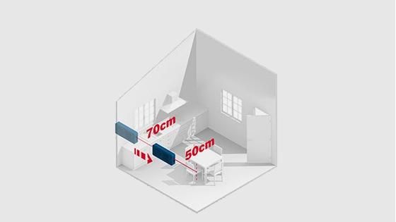 Medidor Láser de 20 metros de Alcance Bosch GLM 20