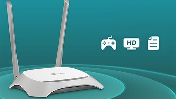 ROUTER INAL.N 300MBPS TLWR840N