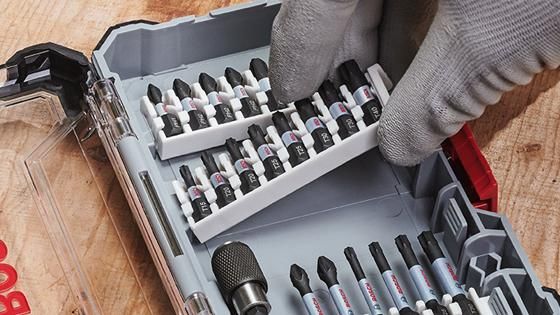 Kit de puntas y llaves copa/vaso para atornillar con 36 unidades Impact Control