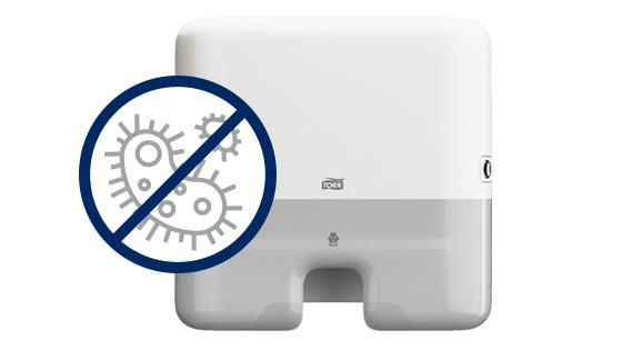 Dispensador de toalla intefoliada elevation evita la contaminación cruzada