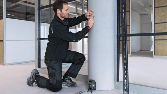 Nivel Láser de Líneas Verdes 15 m con puntos Bosch GCL 2-15 G