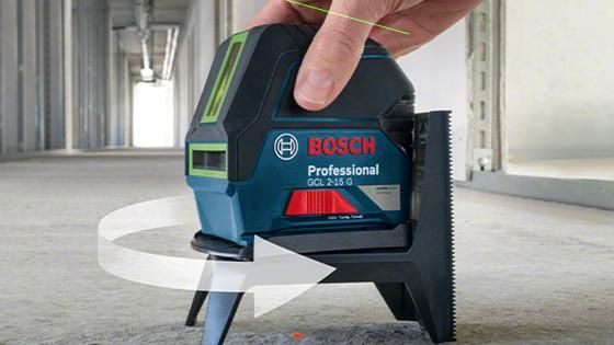 Nivel Láser de Líneas Verdes 15 m con puntos Bosch GCL 2-15 G