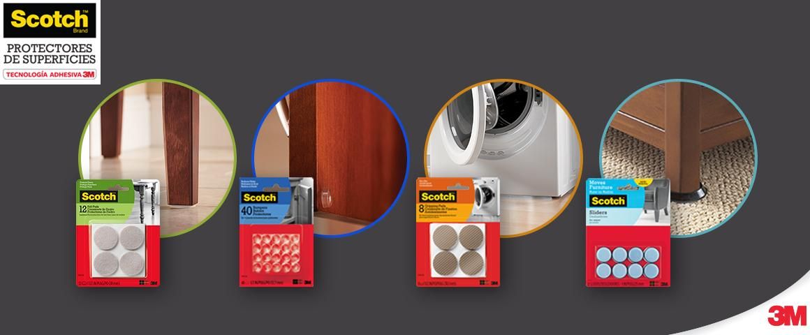 Scotch, bumpers, protectores de pisos, protectores de goma, protectores de puerta, antideslizantes, antideslizante para sillón, protector de goma para sillón, protectores de goma para pisos, antidelizantes para pisos, fieltros, topes de goma, topes para sillón, pads antideslizantes, pads autoadehesivos, pads deslizadores, fieltros adhesivos.