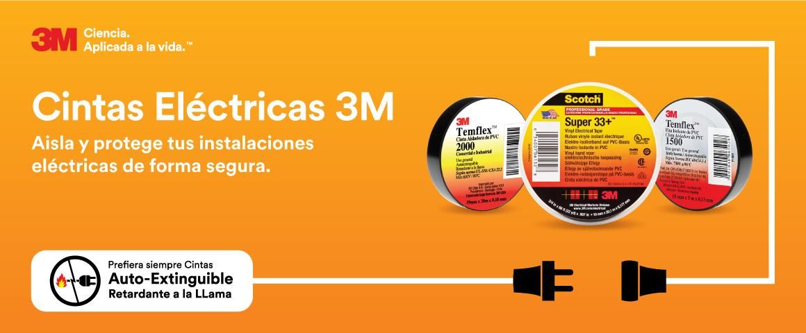 Cintas eléctricas 3M, aisla y protege tus instalaciones eléctricas de forma segura