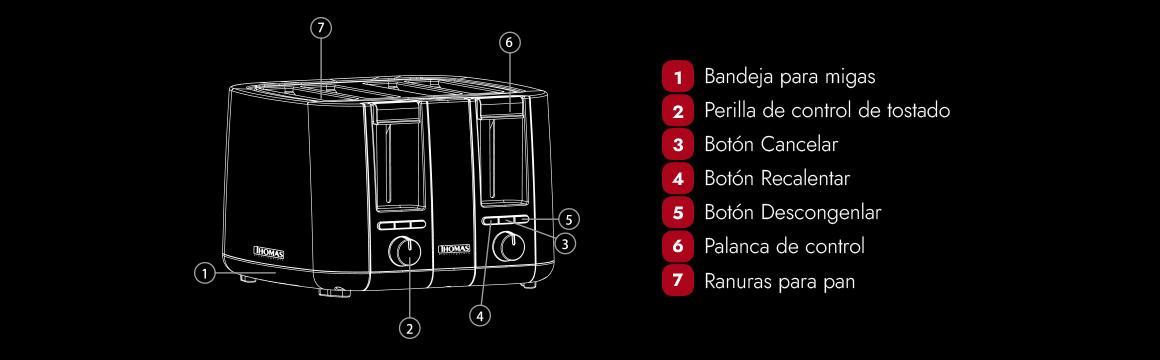TOSTADOR TH-126