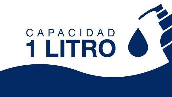 Dispensador de jabón con capacidad de 1 litro