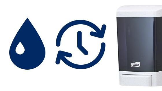 Dispensador de jabón de fácil recarga